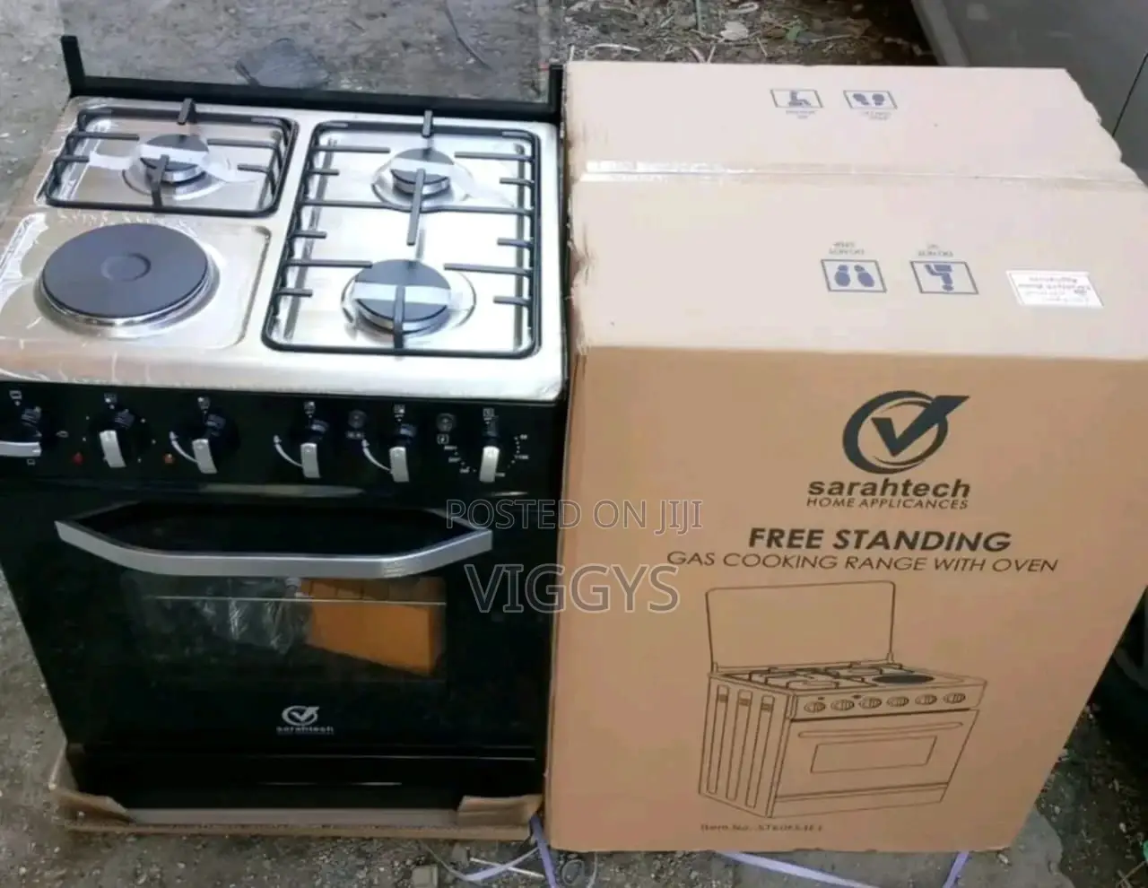 Brand New Saratech 60 by 60 Standing Cooker