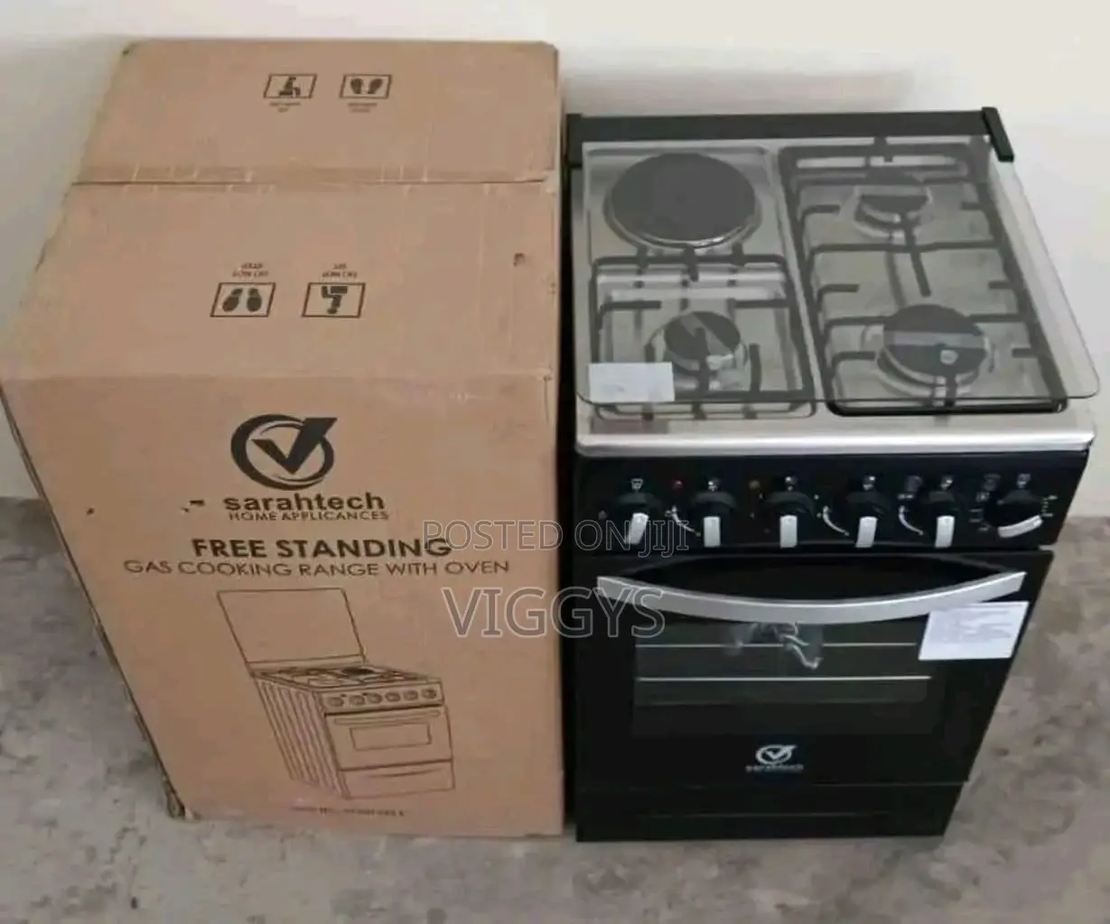 Original Saratech 50 by 55 Free Standing Cooker