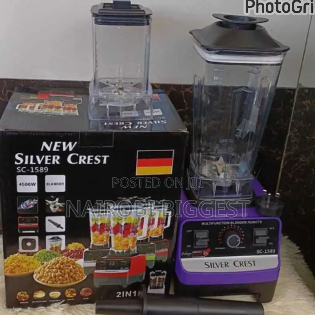 Silver Crest Blender Commercial Blender