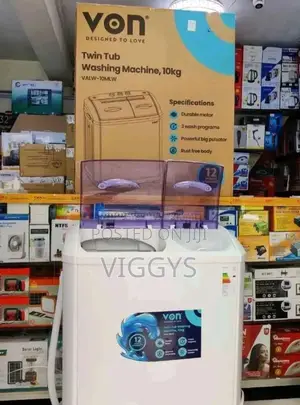Classic Von 10 Kg Twin Tub Washing Machine