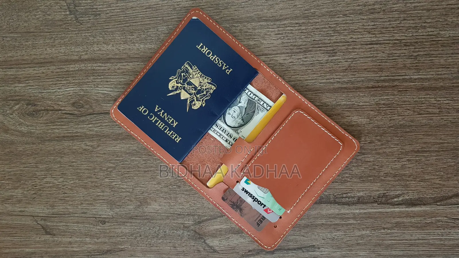 Leather Passport Holder