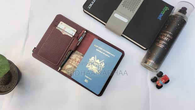 Leather Passport Holder - thumbnail 7