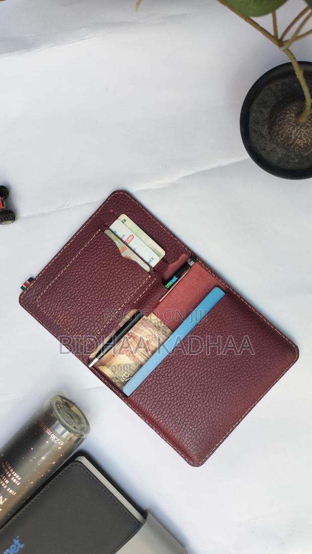 Leather Passport Holder - thumbnail 8