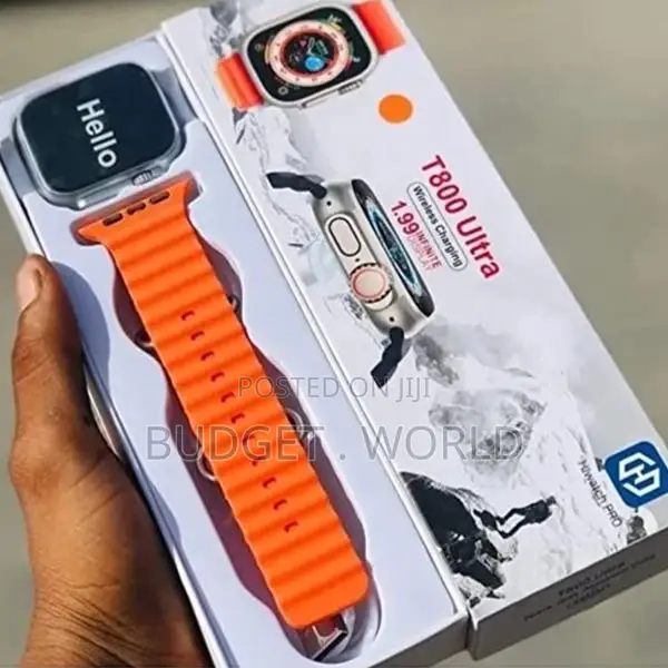 T800 Ultra Smart Watch-Wireless Charging
