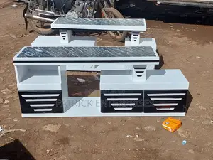 Morden TV Stand With LED Lights