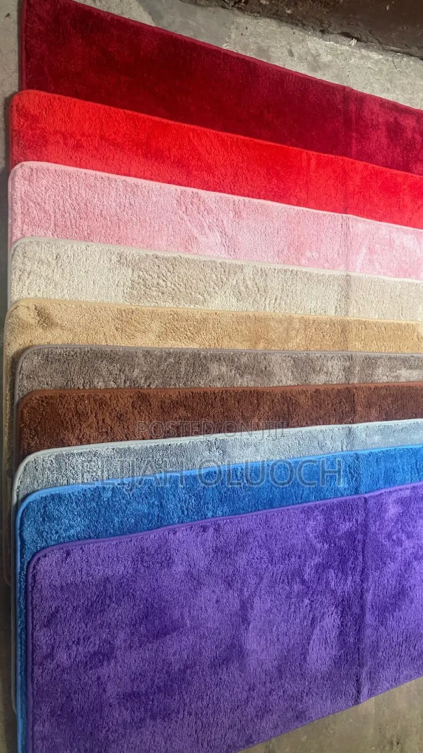 Non Sip Absorbent Bedside Mat