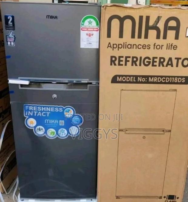 Quality Mika 118 Litre Double Door Fridge - main view