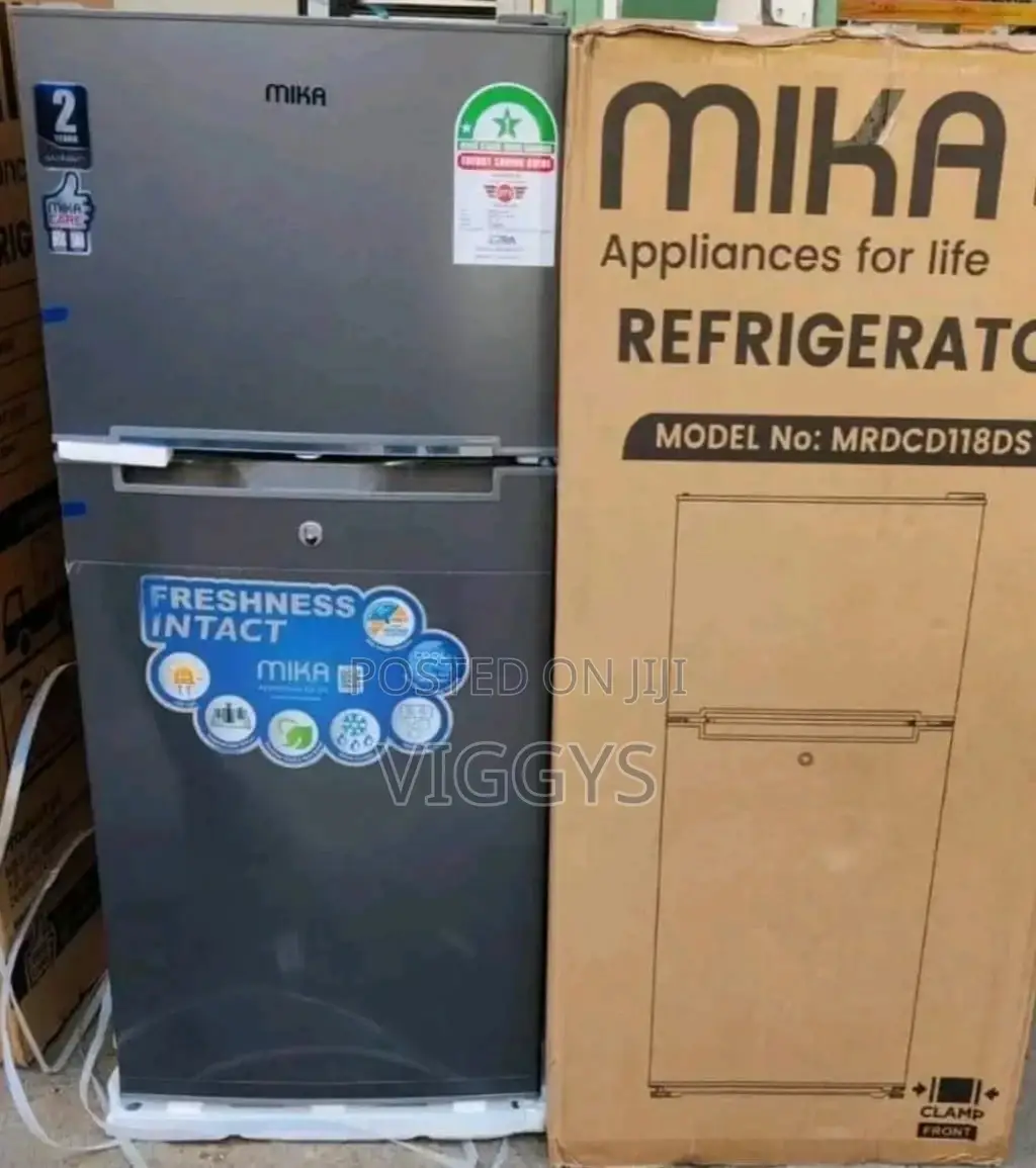 Classic Mika 118 Litre Double Door Fridge