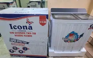 Authentic Icona Twin Tub 12.5 Kg Washing Machine