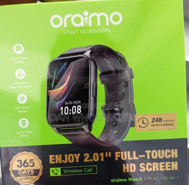 Oraimo Osw-801 Watch 4 Plus Bt Call 2.01 Hd Smart Watch - main view