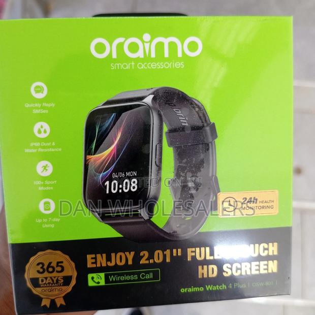 Oraimo Osw-801 Watch 4 Plus Bt Call 2.01 Hd Smart Watch - thumbnail 3