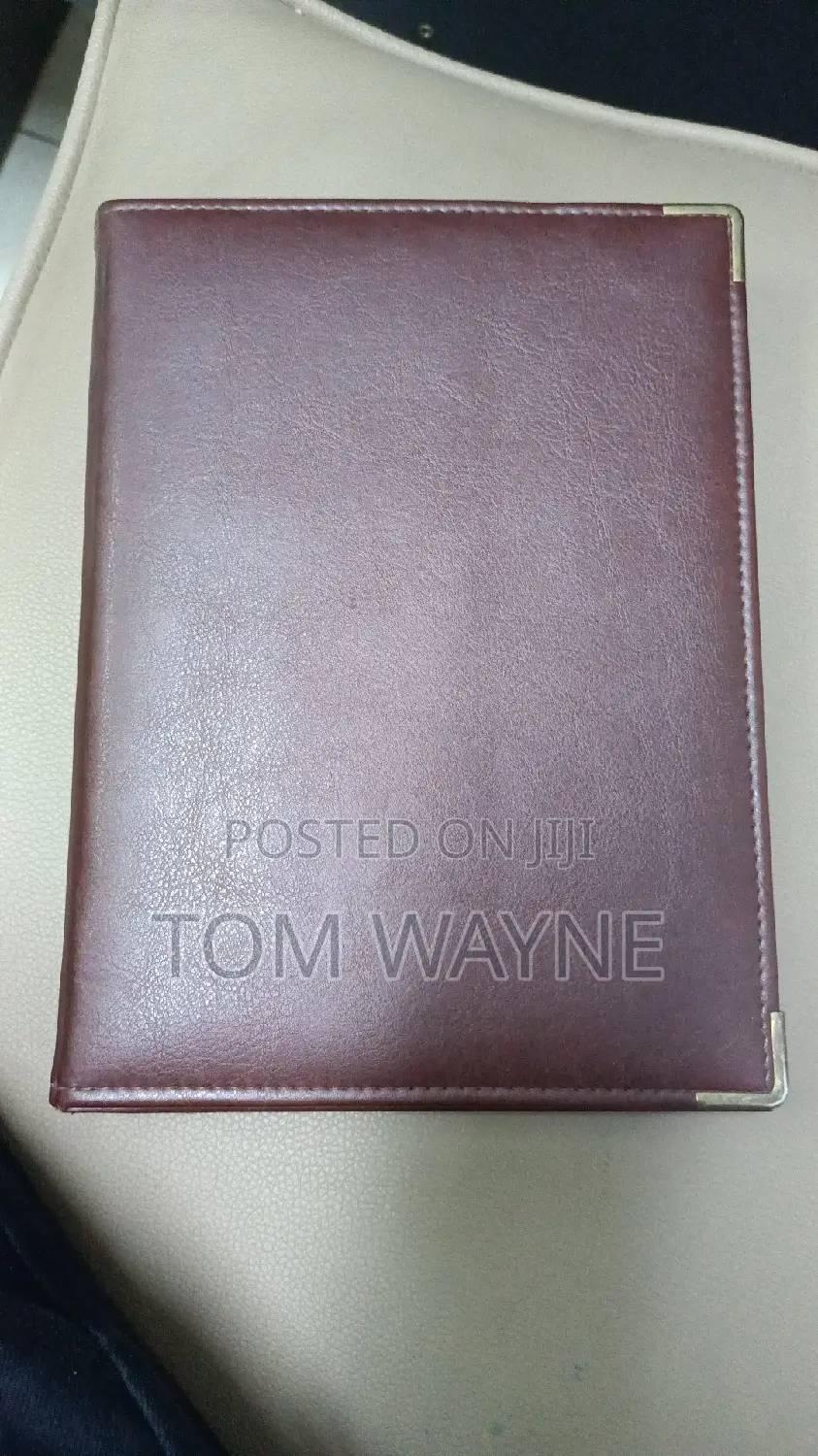Brown Menu Booklets