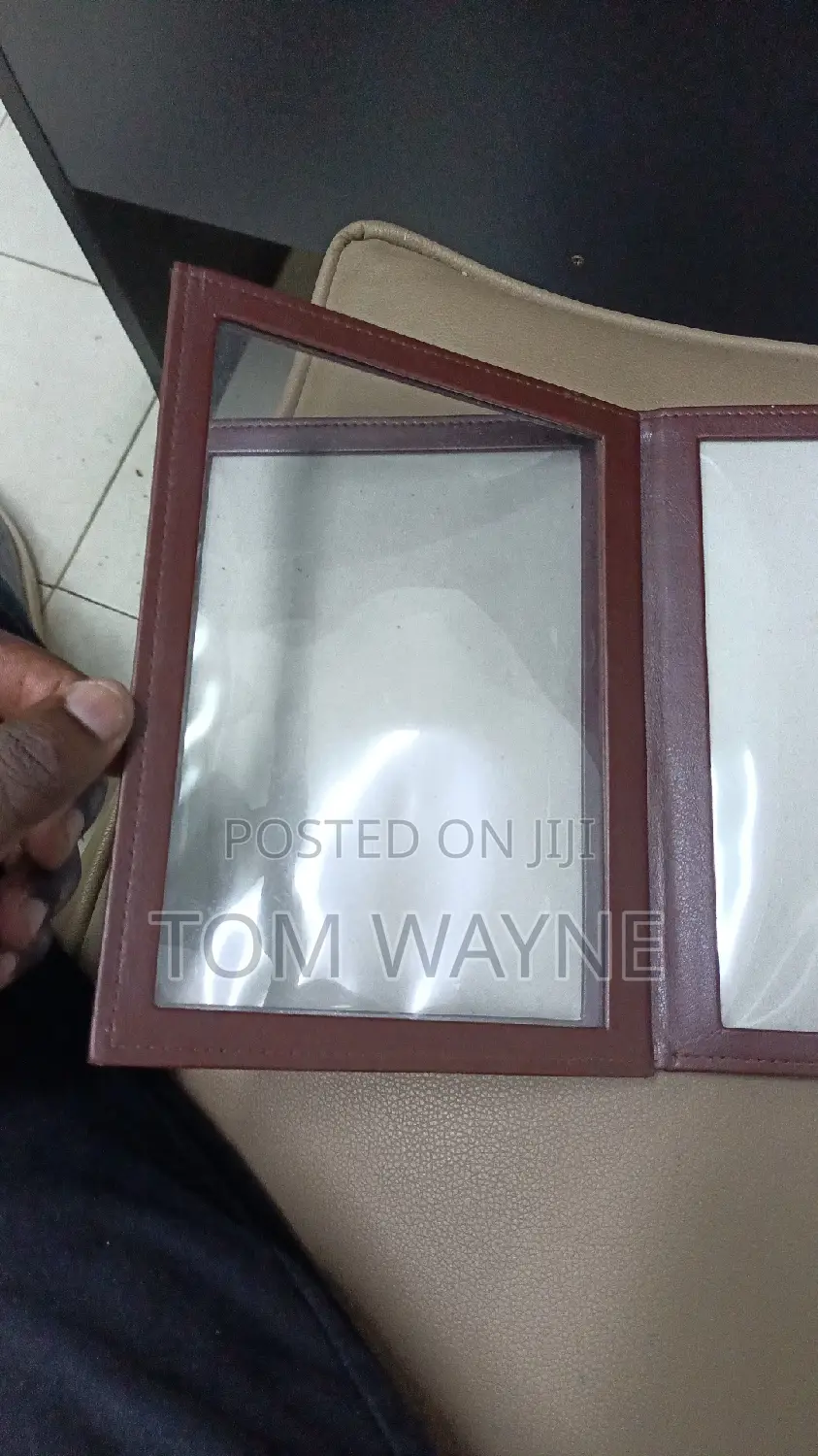 Brown Menu Booklets