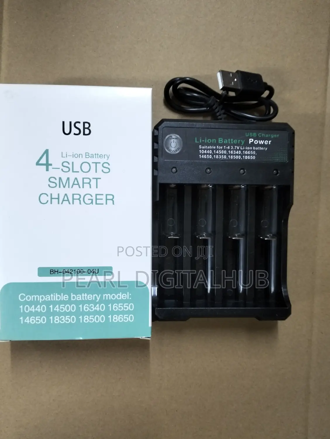 4 Slot AA/16850 3.7battery Smart Charger