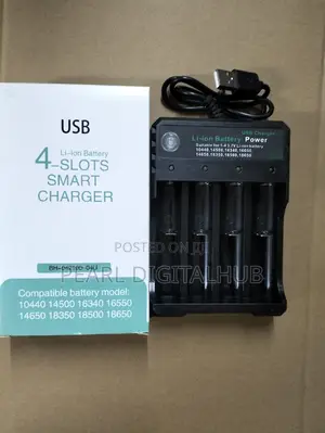 4 Slot AA/16850 3.7battery Smart Charger