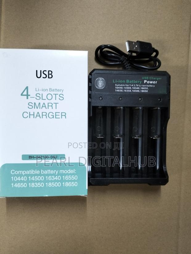 4 Slot AA/16850 3.7battery Smart Charger