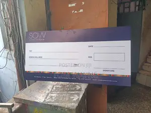 Big Cheque or a Dummy Cheque