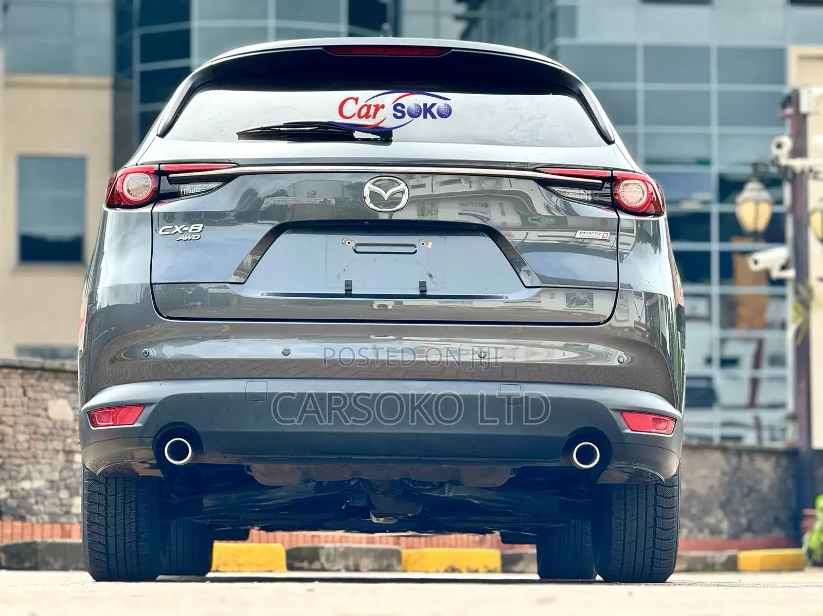 Mazda CX-8 2.2 AWD (7 seater) 2018 Gray