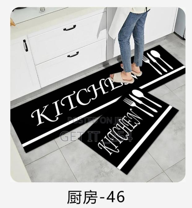 Kitchen Mats Rubber Bottom, Size 45x80 + 45×11