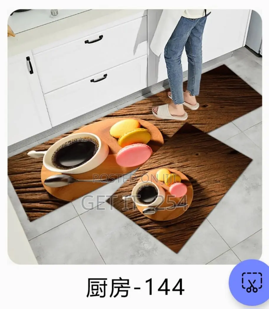Kitchen Mats Rubber Bottom, Size 45x80 + 45×11