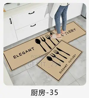Kitchen Mats Rubber Bottom, Size 45x80 + 45×11