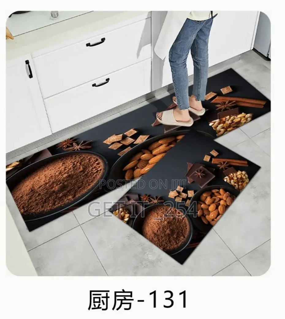 Kitchen Mats Rubber Bottom, Size 45x80 + 45×11