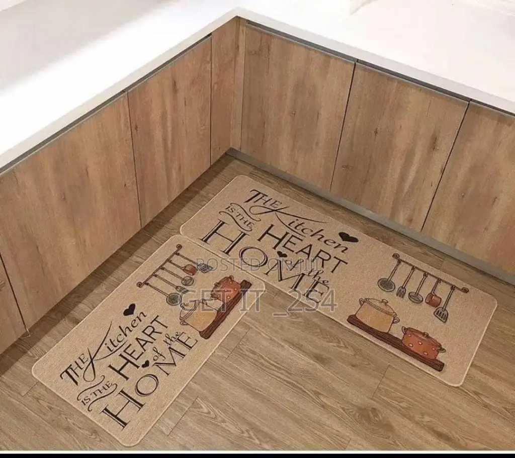 Kitchen Mats Rubber Bottom, Size 45x80 + 45×11
