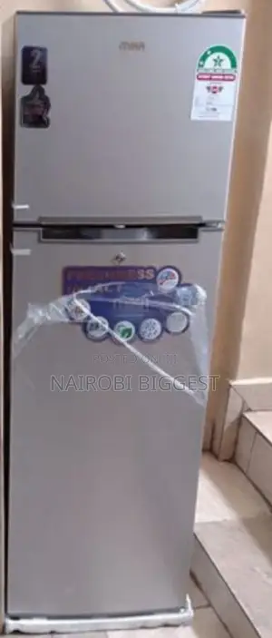 Mika 168litres Double Door Refrigerator