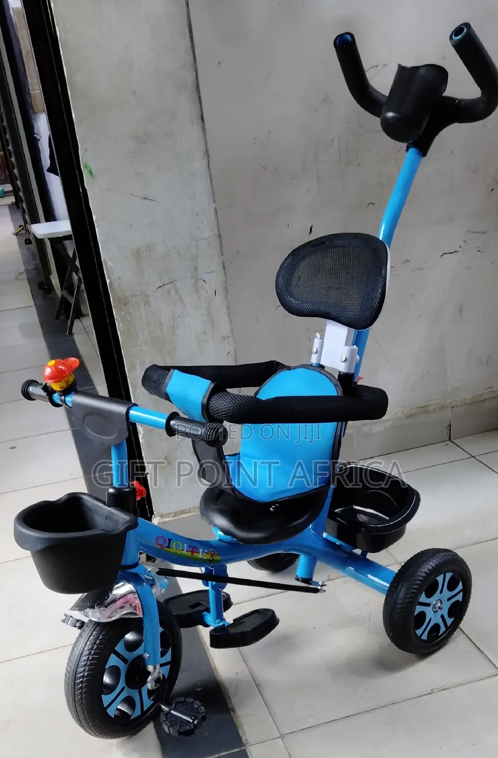 Kids Push Handle Tricycle