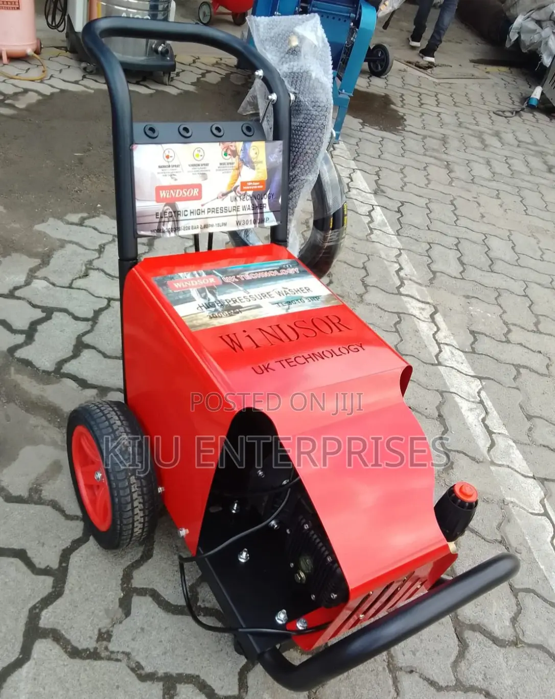 Windsor Brand Electric Powered Carwash Machines