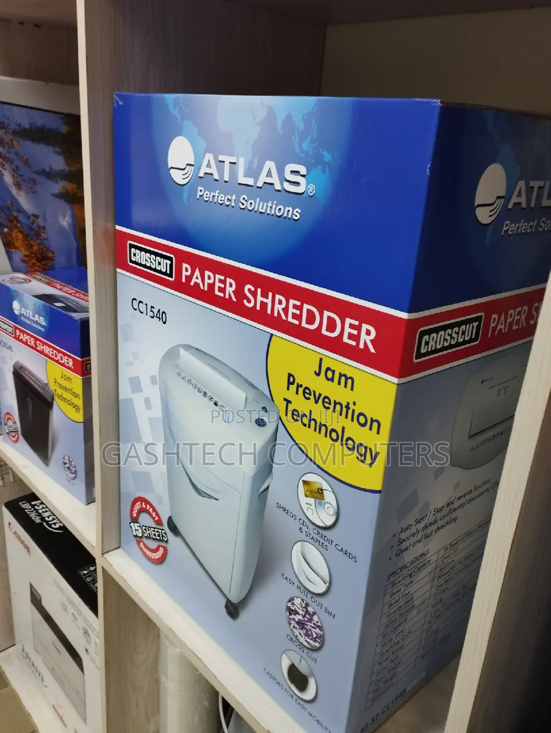 Atlas Cc1540 || Atlas Cc1540 Shredder ||Cross Cut Cc1540 25L
