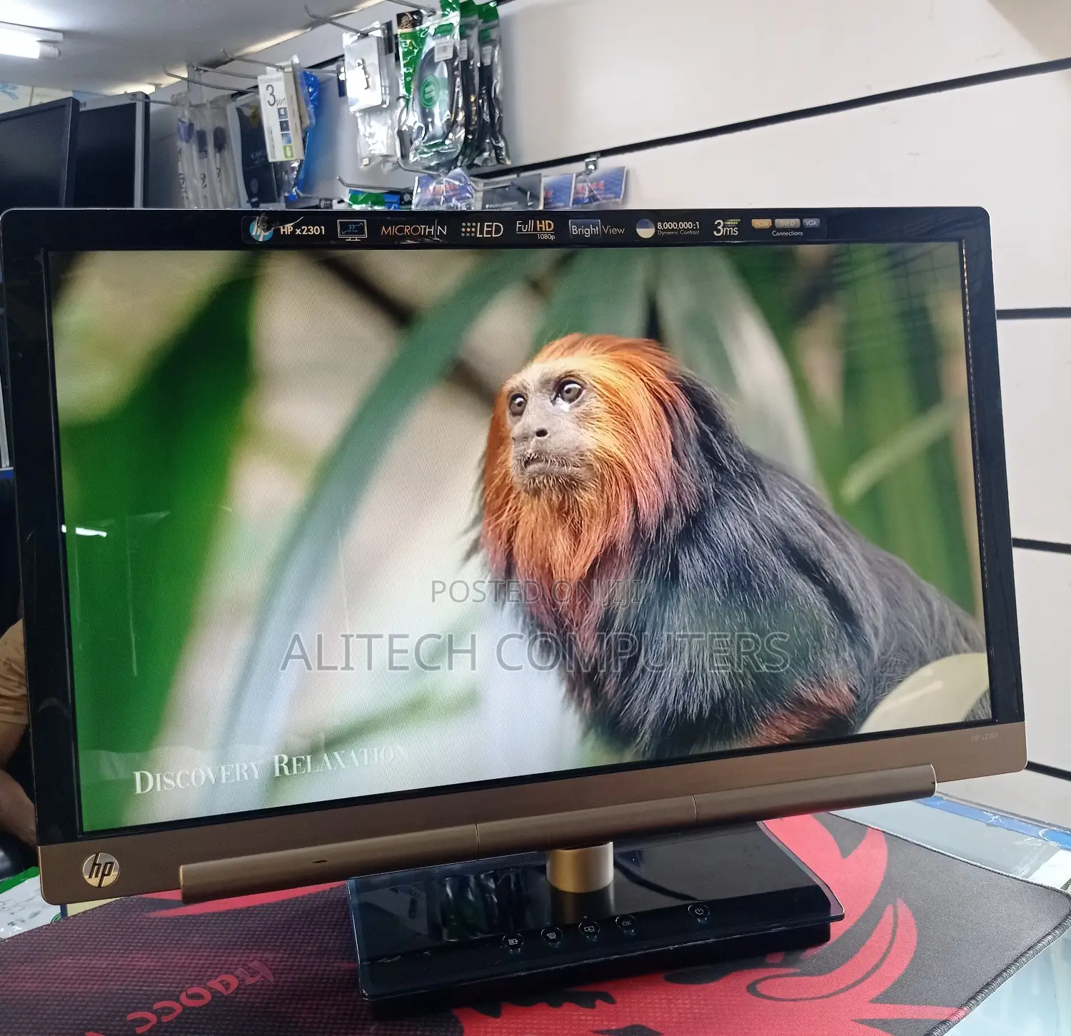 Hp X2301 Monitors Gb Full HD