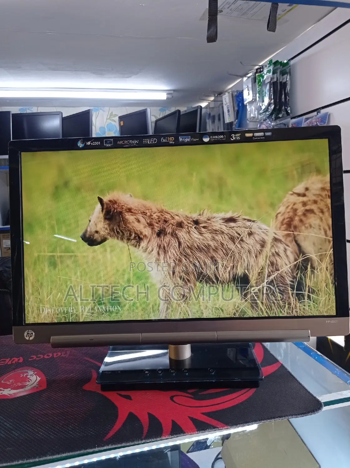 Hp X2301 Monitors Gb Full HD