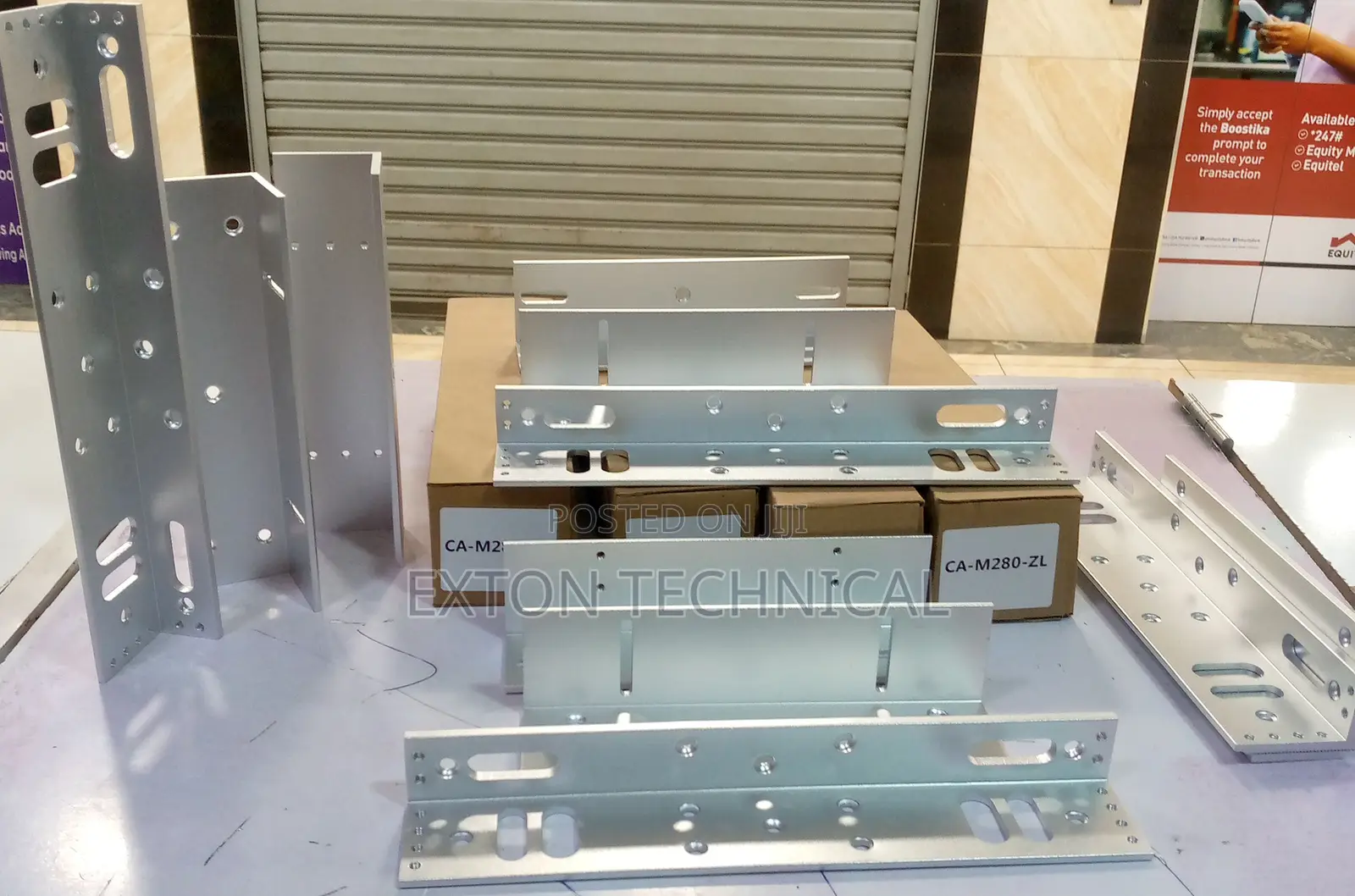 Dc 12v 280kg ZL Bracket Use For 280kg EM Lock Magnetic Lock