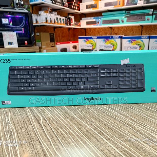 Logitech Wireless Keyboard Mouse Mk235 - main view