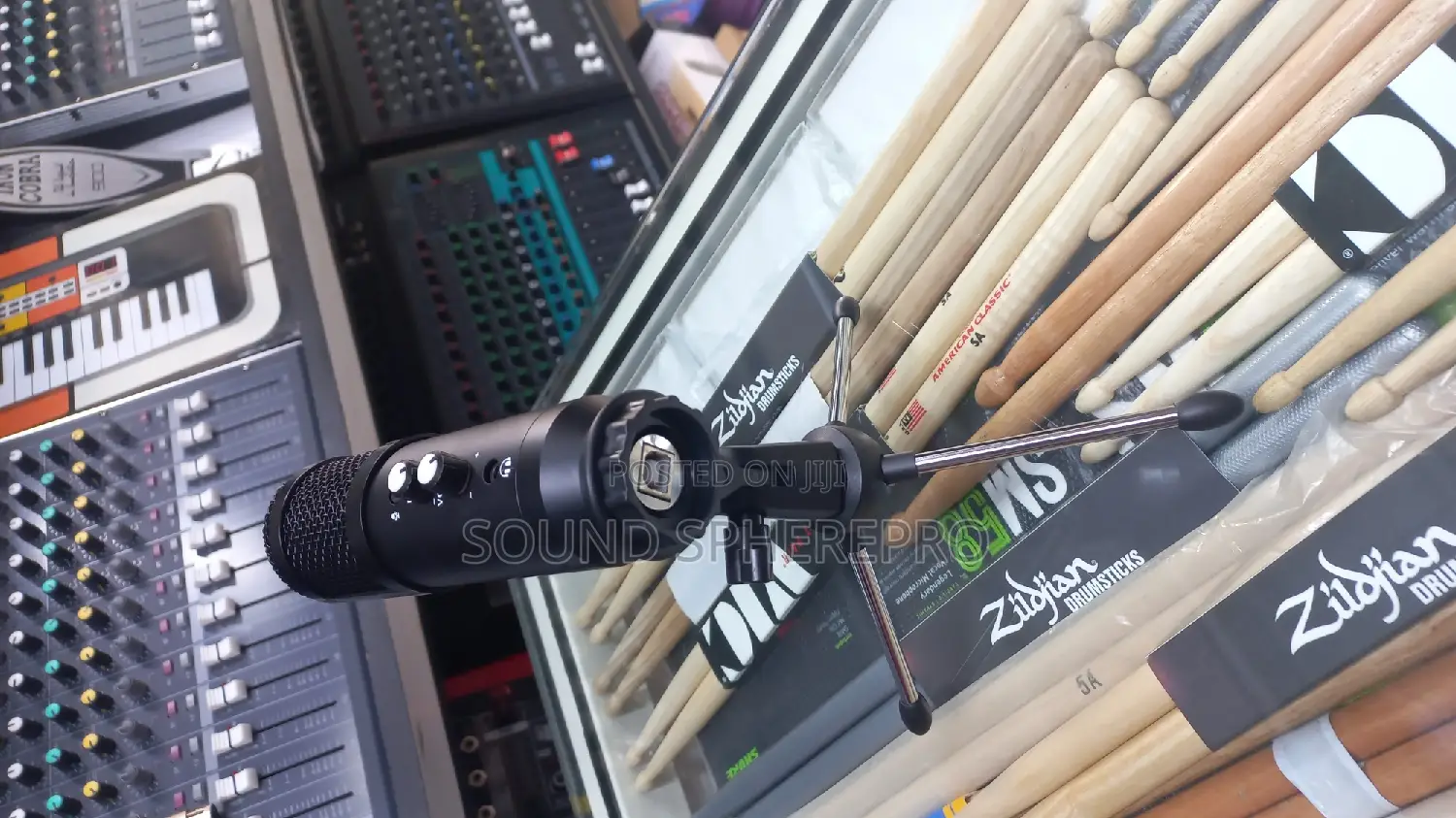Tomeson BM868 USB Condenser Microphone Plus Tripod Stand