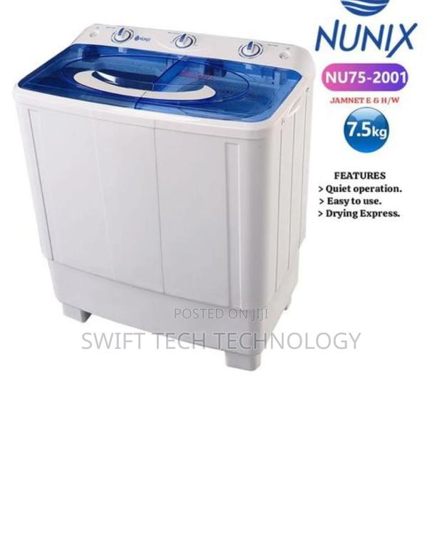 Washing Machine 7.5 Kg ,7.5kg Washing Nunix, Nunix