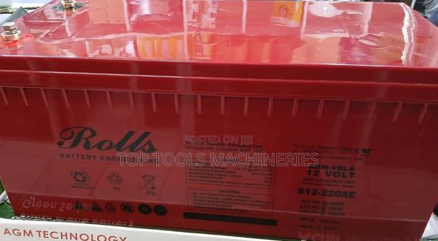 200 Ah Rolls Solar Battery - main view
