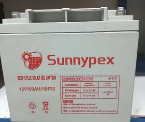 100 Ah 10 HRS Sunnypex Battery
