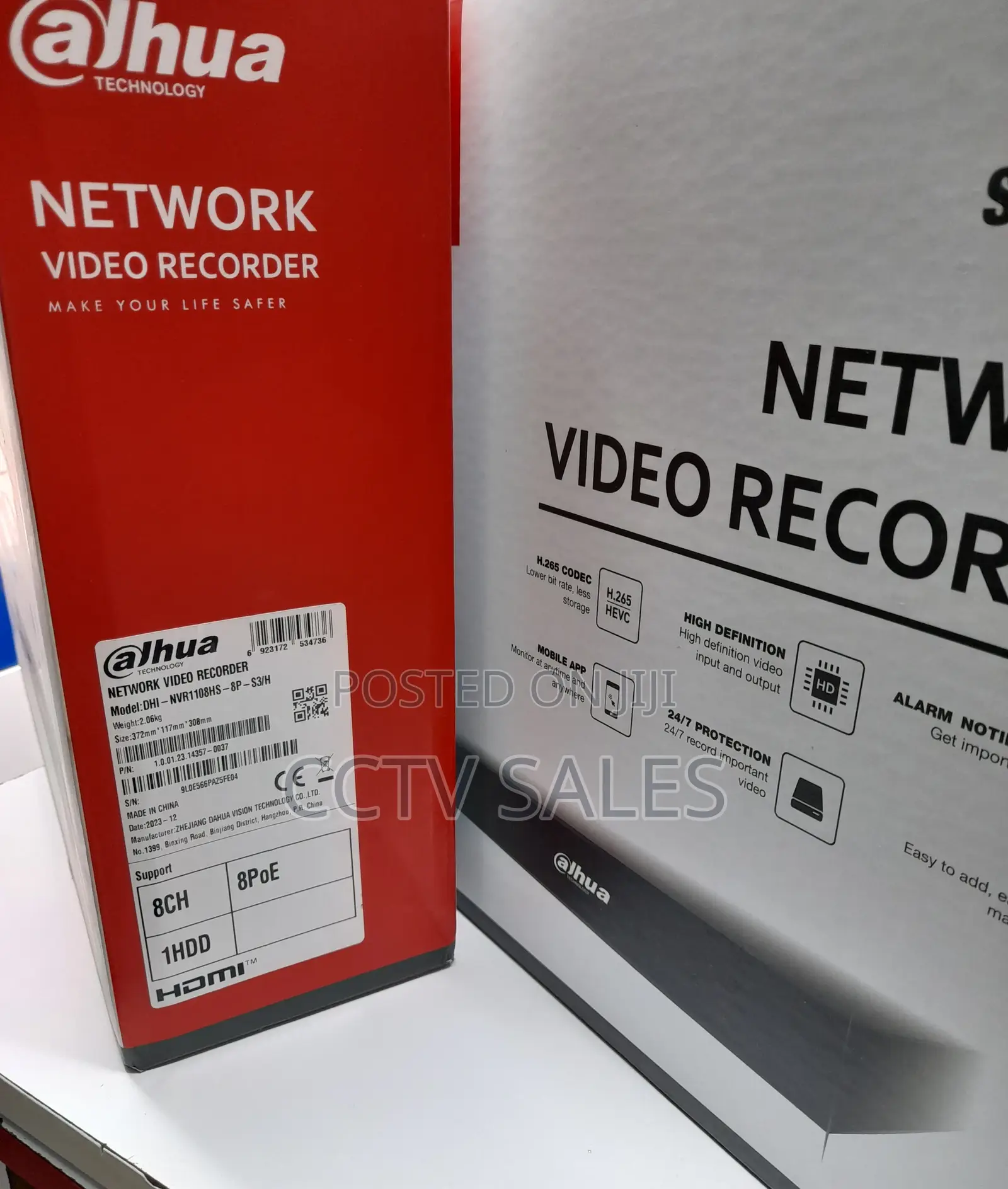 8 Channel NVR Network Video Recorder