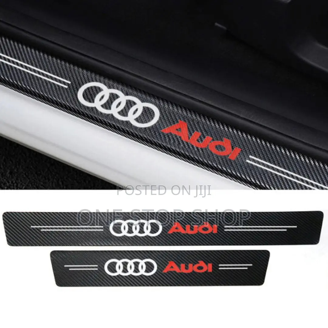 4pc Audi Door Sill Stickers