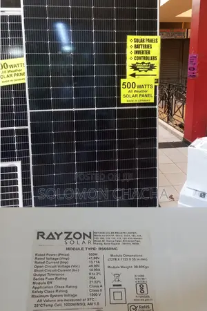 Rayzon 550w 36v Solar Panel