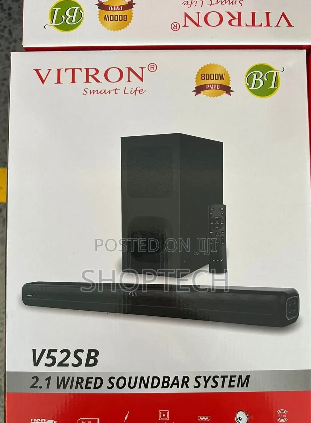 Vitron V52sb 2.1 Wired Sound Bar System