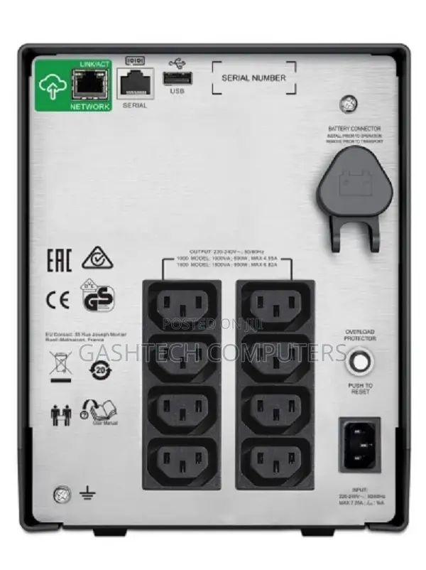 APC Smart-Ups C 1500va LCD 230V With Smartconnect (Smc1500ic