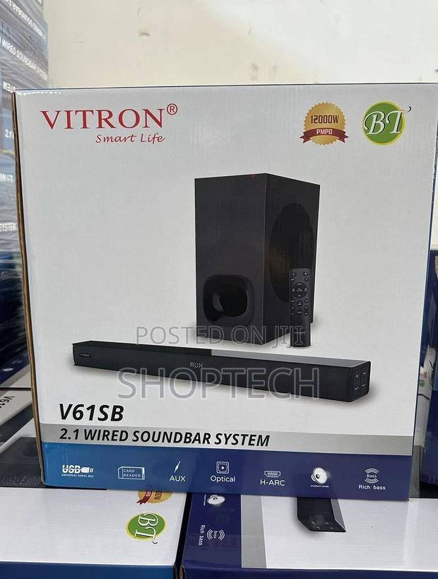 Vitron V61sb 2.1 Wired Sound Bar System