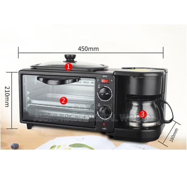 Multi Function Breakfast Maker Machine With Grill - main view