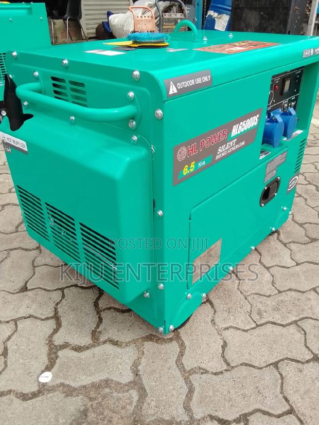 6.5kva Silent Generator Diesel Powered