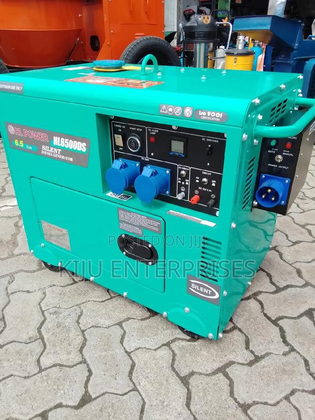 6.5kva Silent Generator Diesel Powered - thumbnail 3