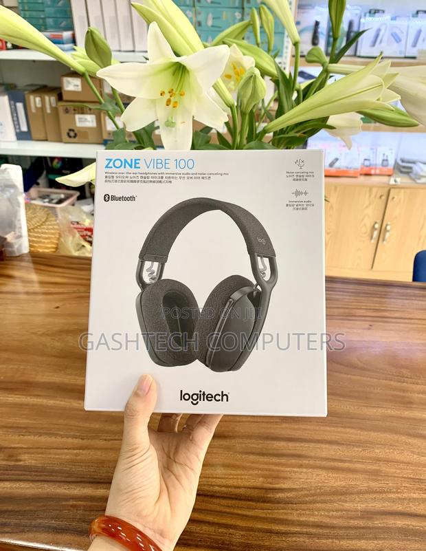 Logitech Zone Vibe 100 Bluetooth Headset - Graphite - thumbnail 2