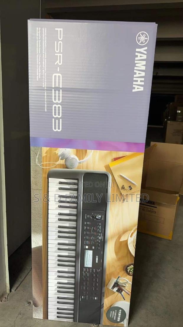 Yamaha PSR E383 Keyboard - main view